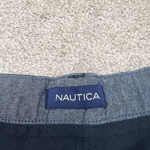 Nautica The Deck Short Blue Pockets Men’s Size 42 - Picture 6 of 13